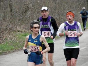 Pascale Mahé, lors d'une de nos courses