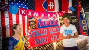 Kaneenika Janakova bat le record féminin de la course en 2018 Kaneenika Janakova bat le record féminin de la course en 2018